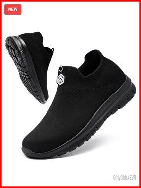 Slip On Steel Toe Work Safety Sneakers Lightweight Comfortable